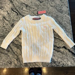 Vineyard Vines 2T White Sweater